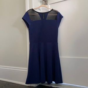Dress. Dark blue.
